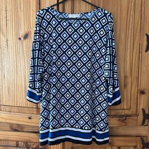 ****** 5 for $25 Michael Kors Geometric Print Tunic Top